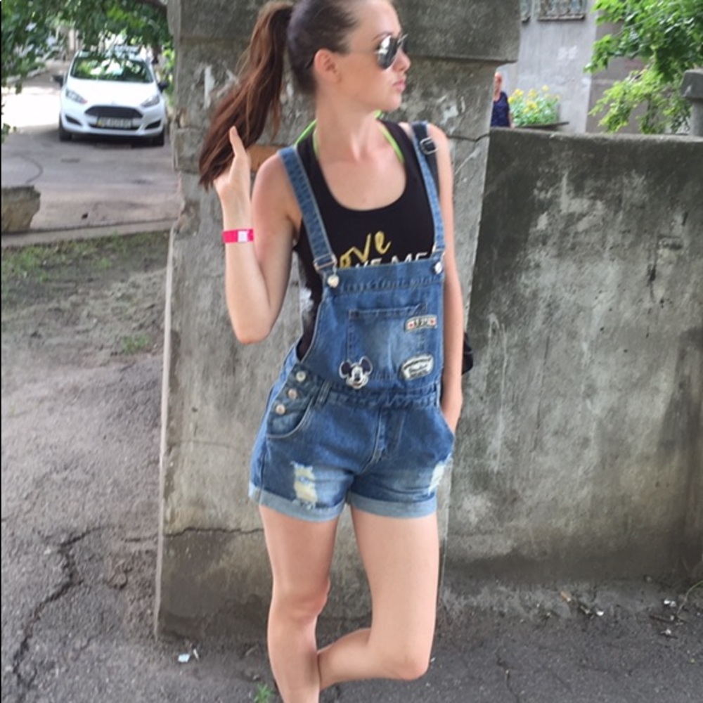 Denim Overall size M